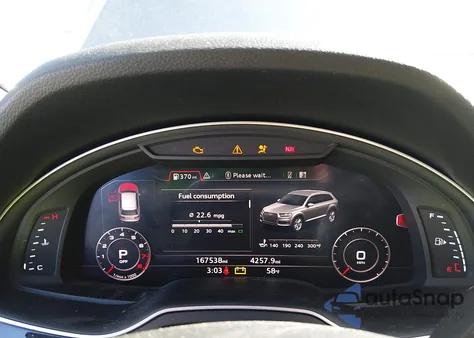 2017 Audi Q7 2.0T Premium from USA, damaged, VIN WA1LHAF75HD049600